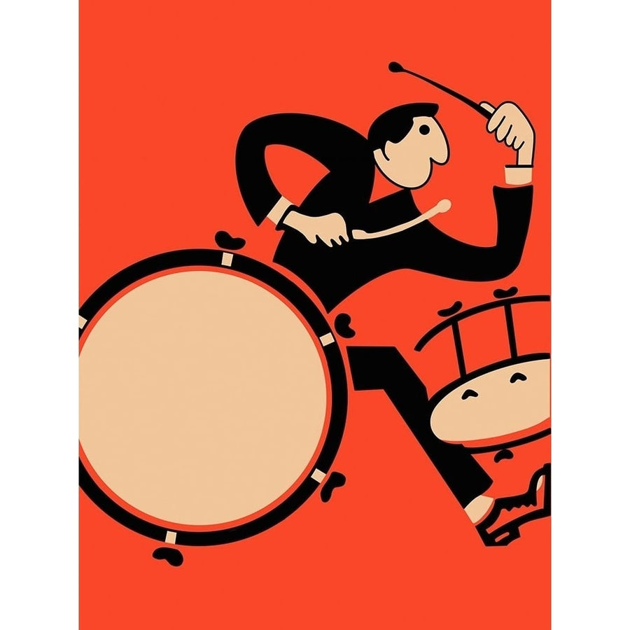 The Drummer Poster Print by Mark Rogan-VARPDXRGN116727 Image 1