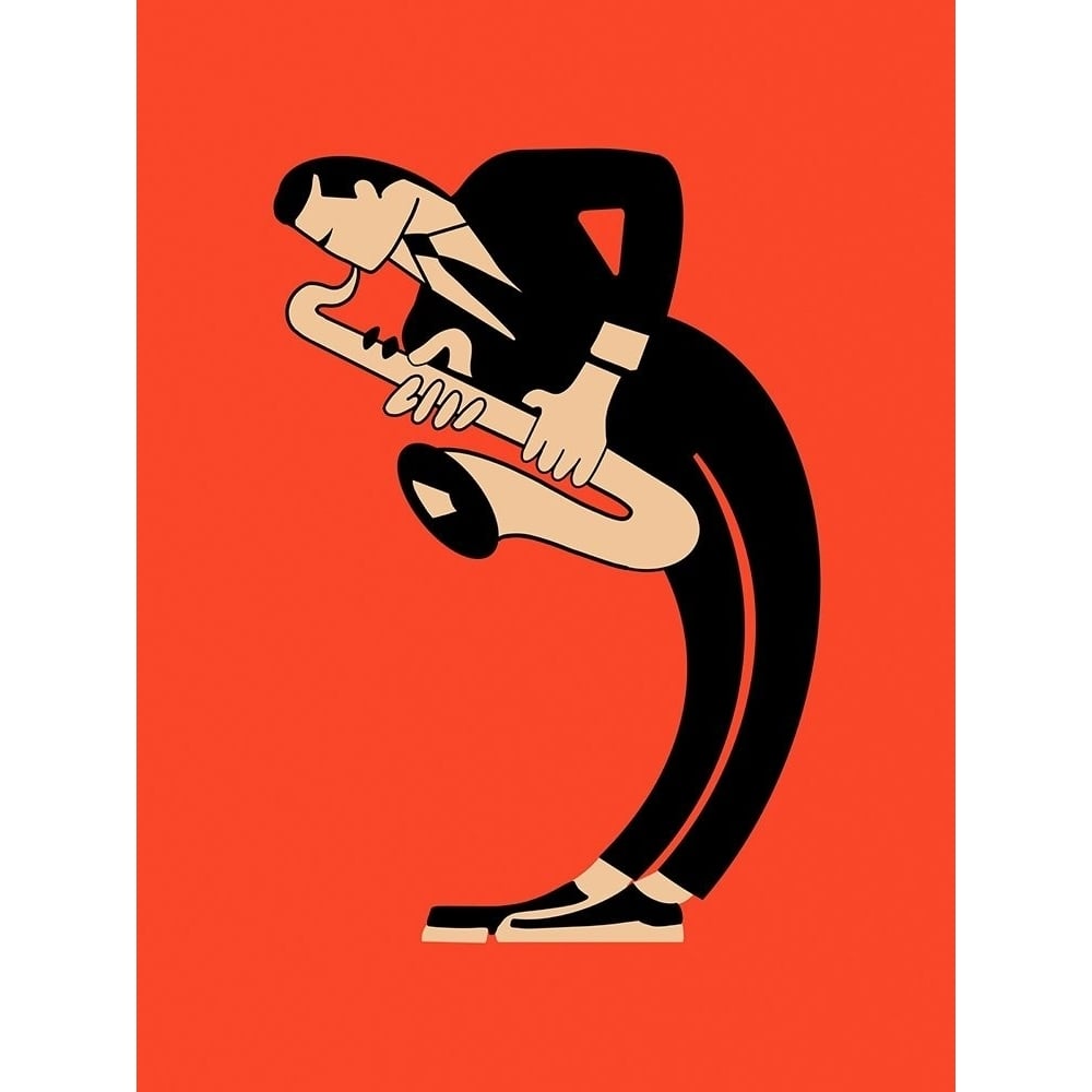 The Saxophone Poster Print by Mark Rogan-VARPDXRGN116731 Image 1