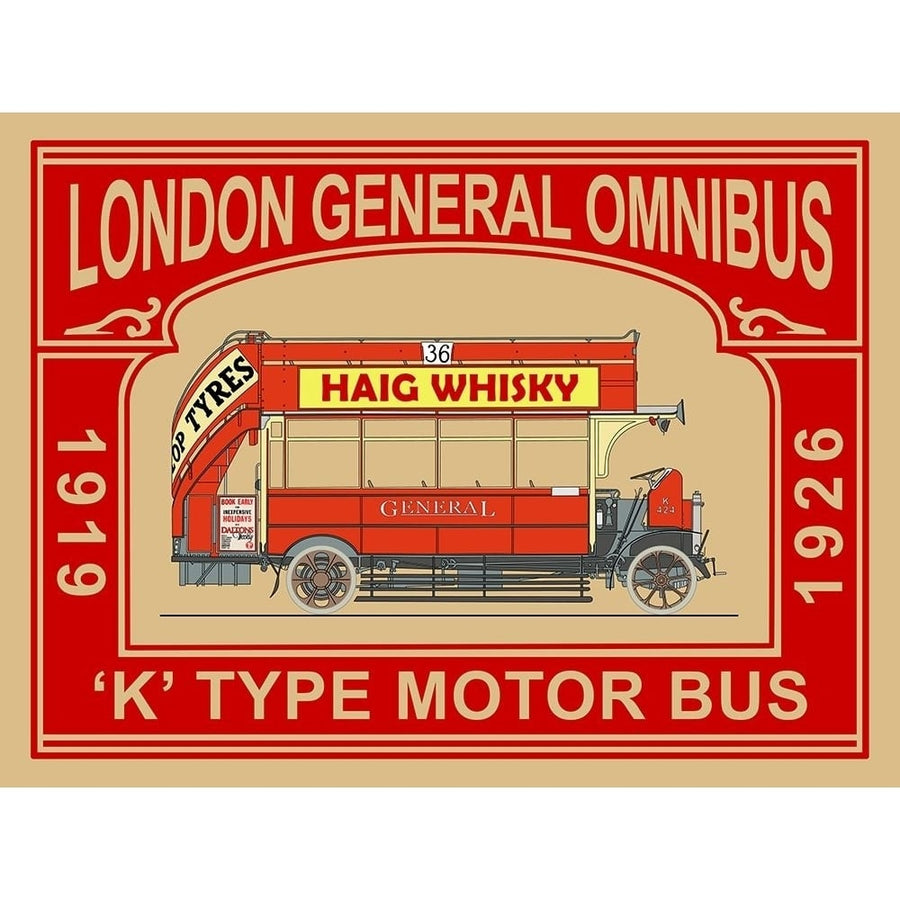 London Bus K-Type by Mark Rogan-VARPDXRGN117913 Image 1