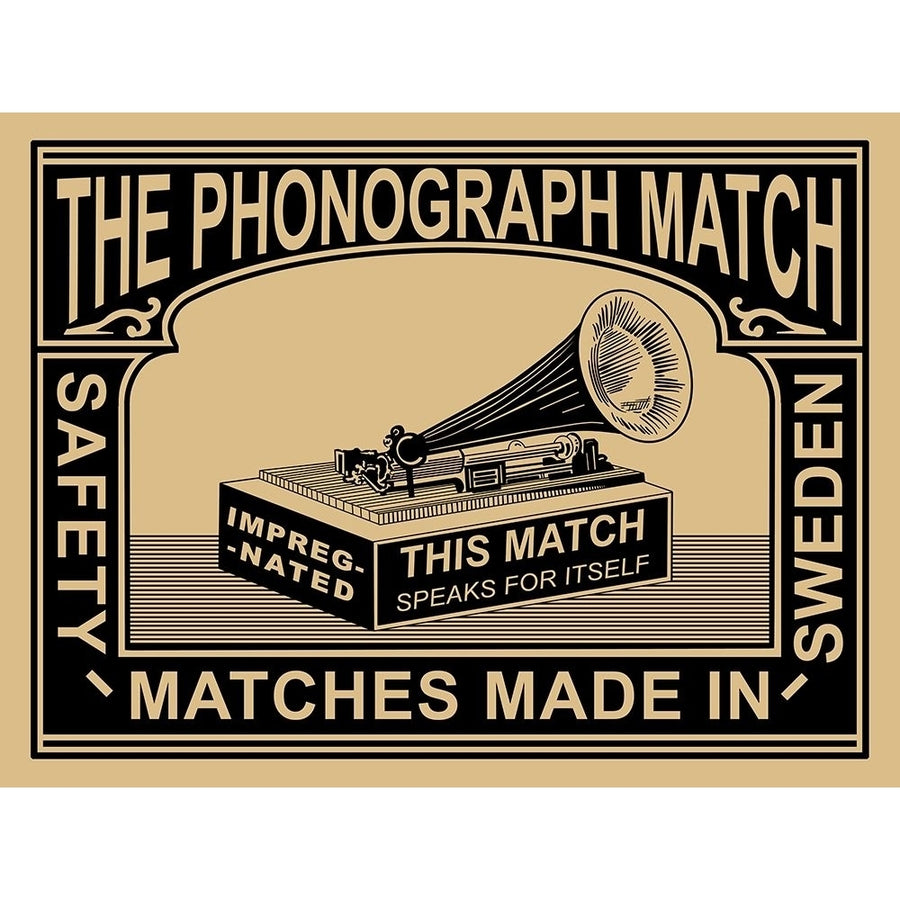 Phonograph Match by Mark Rogan-VARPDXRGN117911 Image 1