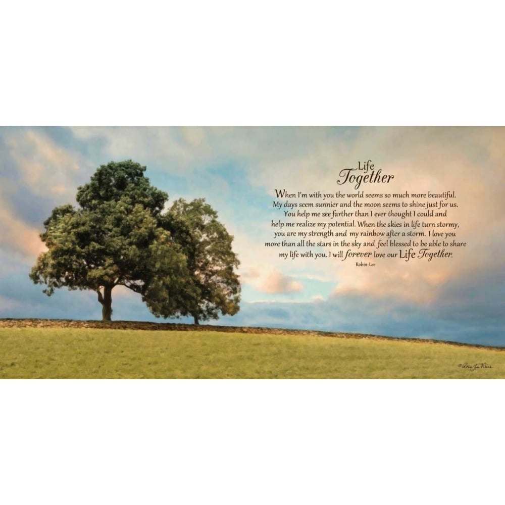 Life Together Poster Print by Robin-Lee Vieira-VARPDXRLV473 Image 1