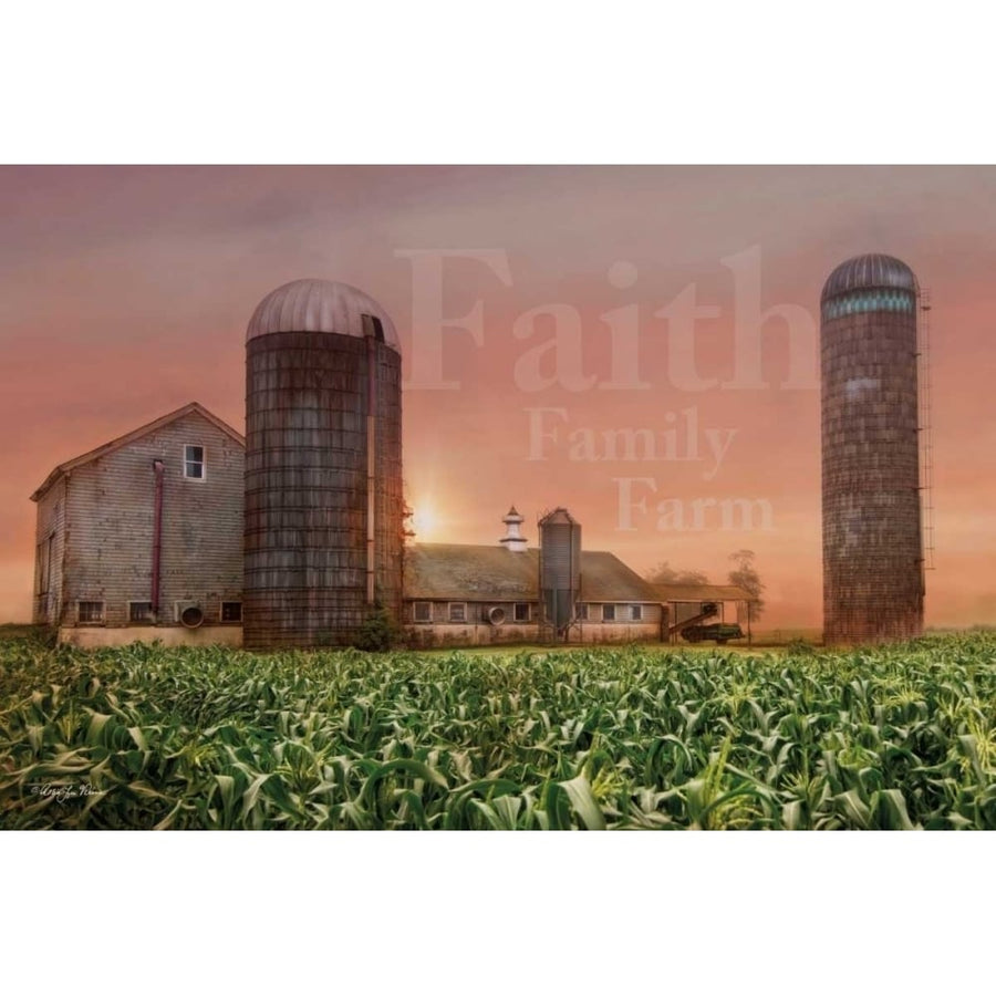 Faith Family Farm Poster Print by Robin-Lee Vieira-VARPDXRLV482 Image 1