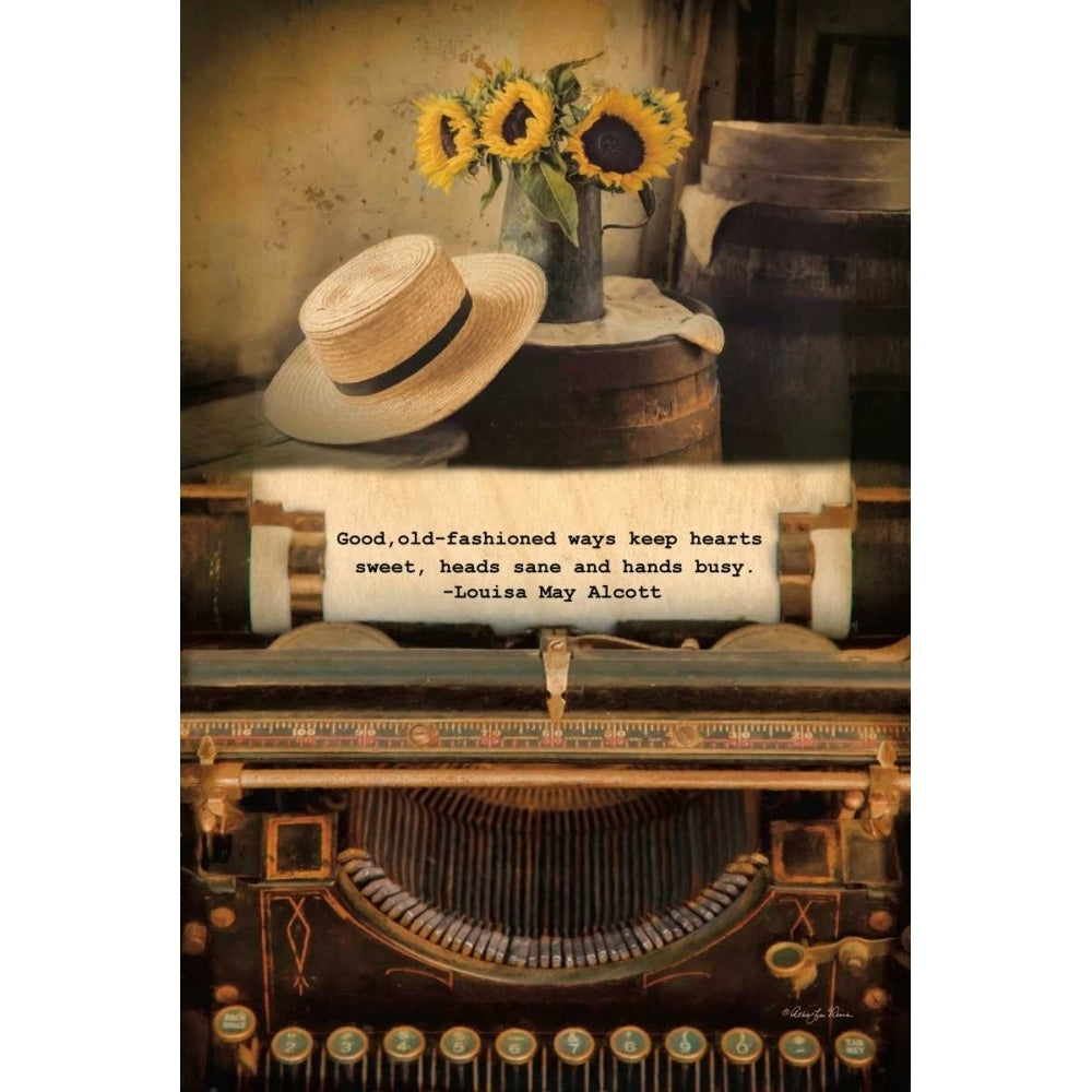 Old-Fashioned Ways Poster Print by Robin-Lee Vieira-VARPDXRLV519 Image 1