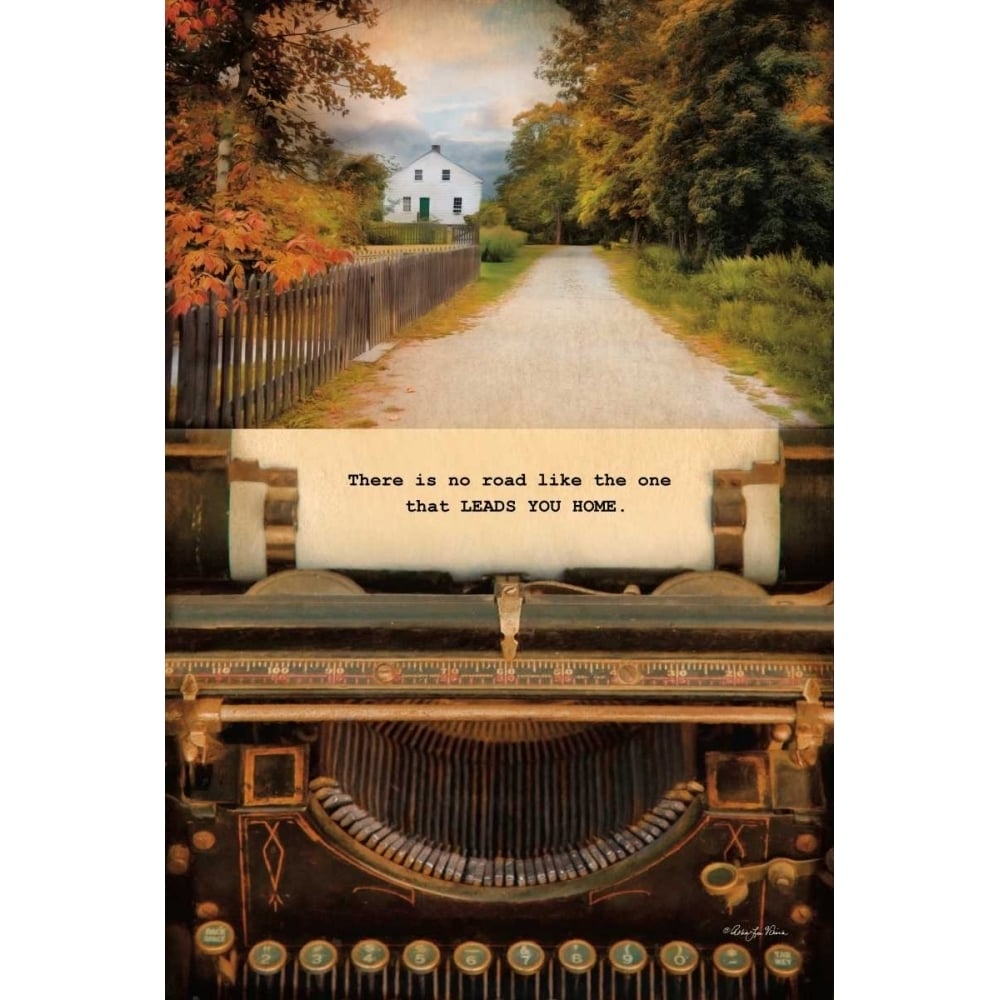 There is No Road Poster Print by Robin-Lee Vieira-VARPDXRLV523 Image 1