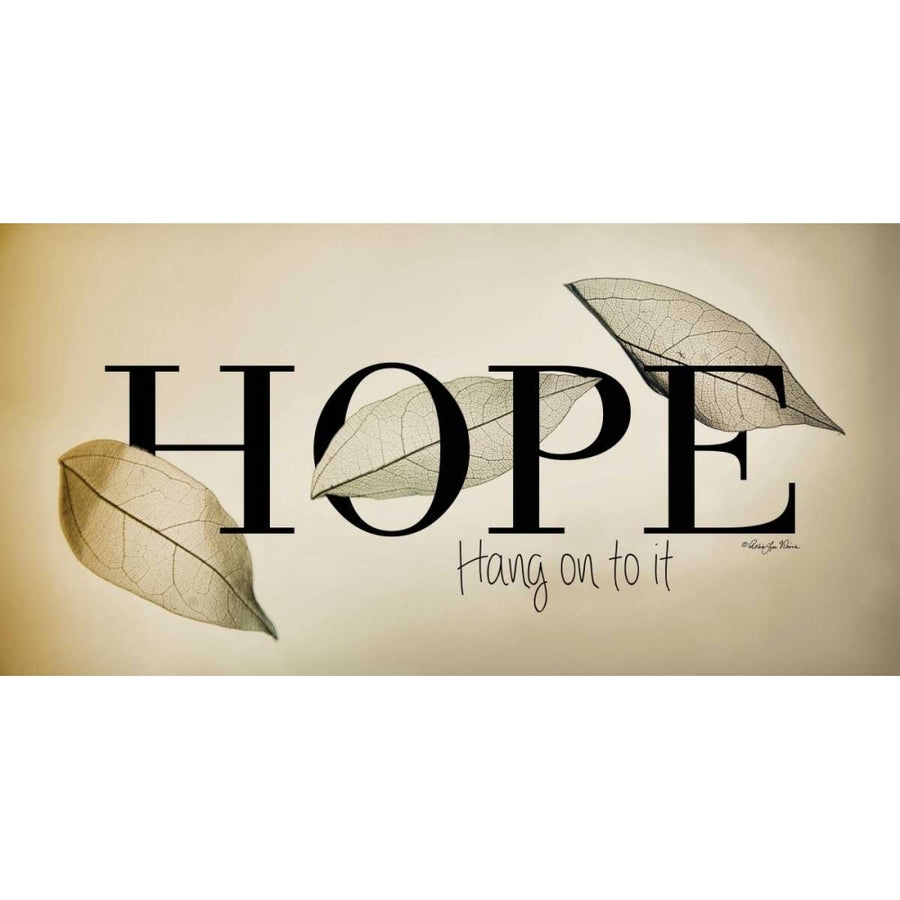 Hope - Hang On to It Poster Print by Robin-Lee Vieira-VARPDXRLV575 Image 1