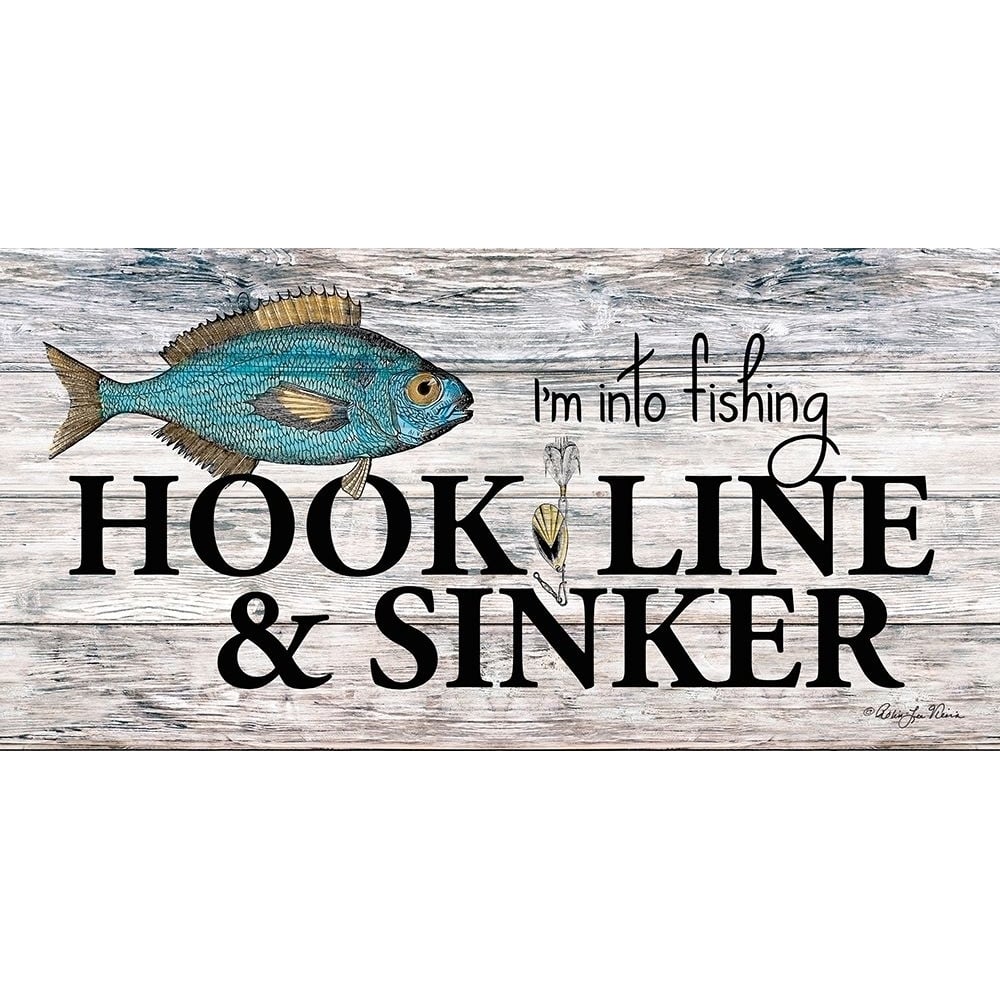 Hook Line and Sinker Poster Print by Robin-Lee Vieira-VARPDXRLV591 Image 1