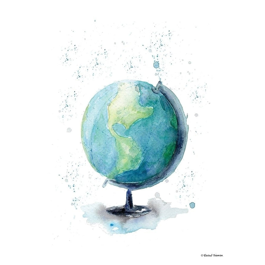 Globe Poster Print by Rachel Nieman-VARPDXRN112 Image 1