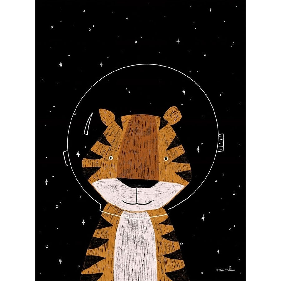 Tiger in Space Poster Print - Rachel Nieman-VARPDXRN214 Image 1