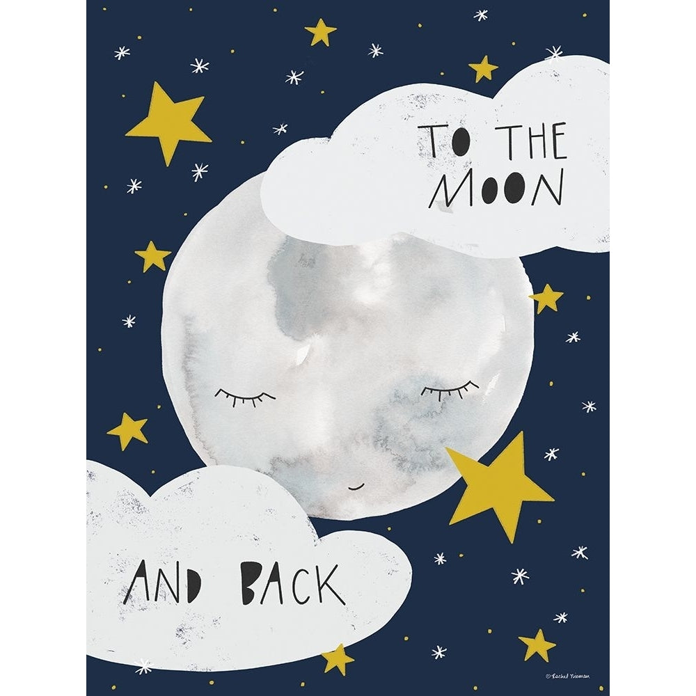 To the Moon Poster Print - Rachel Nieman-VARPDXRN448 Image 1