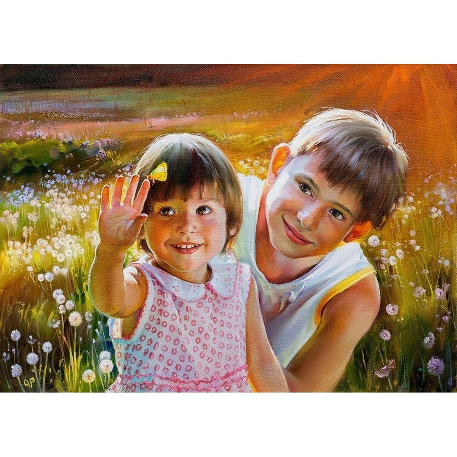 Children Poster Print by Roman Romanov-VARPDXRR34 Image 1