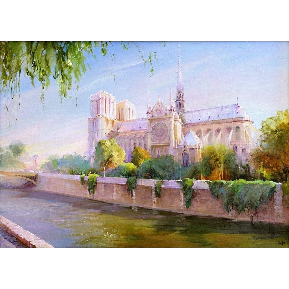 Parisian morning Poster Print by Roman Romanov-VARPDXRR17 Image 1