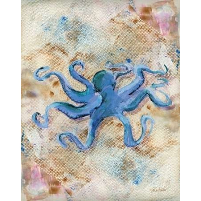 Blue Octopus Poster Print by LuAnn Roberto-VARPDXRTO110 Image 1