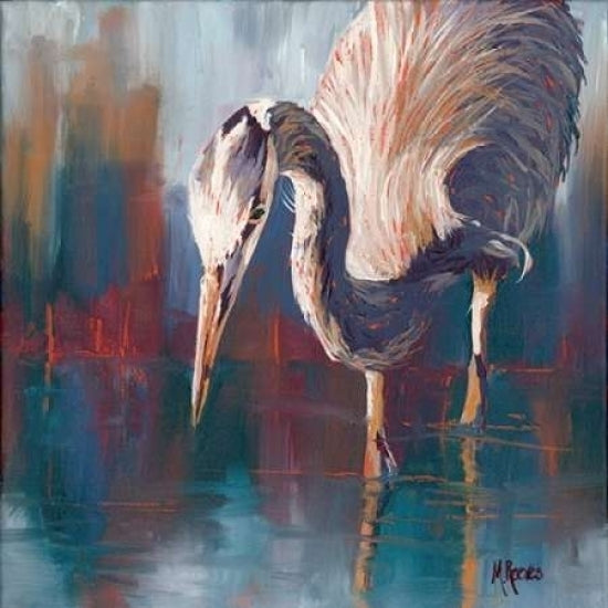 Urban Heron Poster Print by Molly Reeves-VARPDXRVS110 Image 2