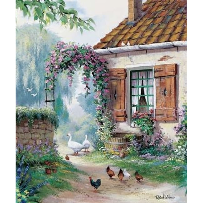 The farmers courtyard Poster Print by Reint Withaar-VARPDXRW089 Image 2