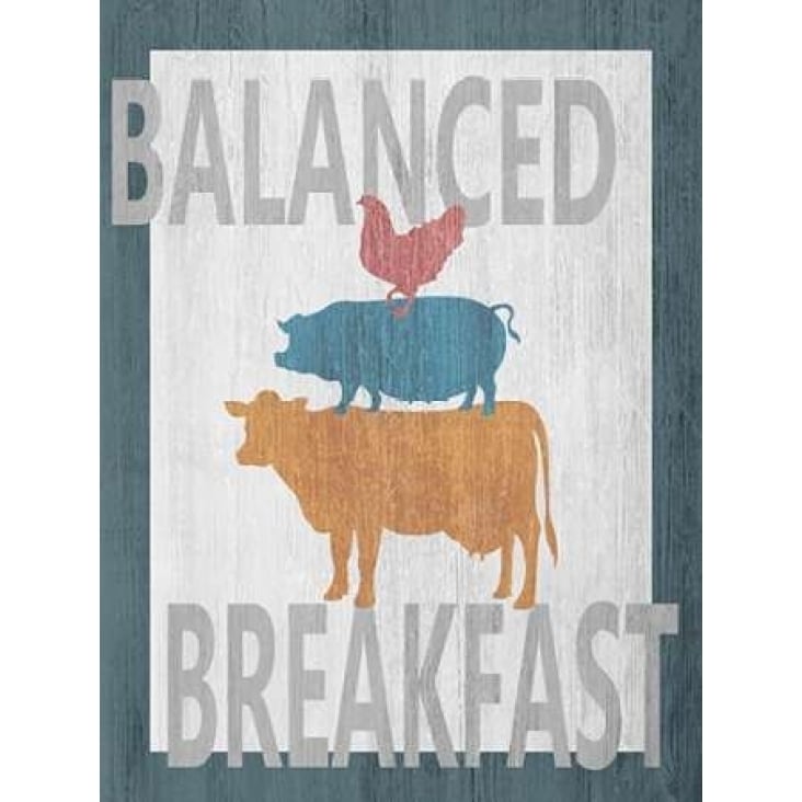 Balanced Breakfast One Poster Print by Alicia Soave-VARPDXS1287D Image 1