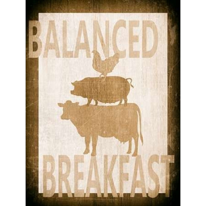 Balanced Breakfast Two Poster Print by Alicia Soave-VARPDXS1288D Image 1