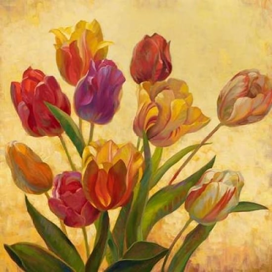 Tulip Bouquet Poster Print by Emma Styles-VARPDXS1319D Image 1