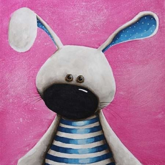 The Blue Bunny Poster Print by Lucia Stewart-VARPDXS1386D Image 2