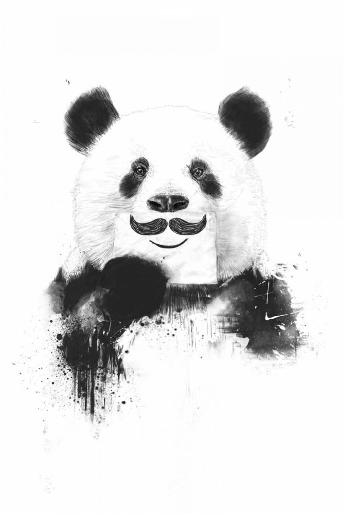 Funny Panda Poster Print by Balazs Solti-VARPDXS1554D Image 1