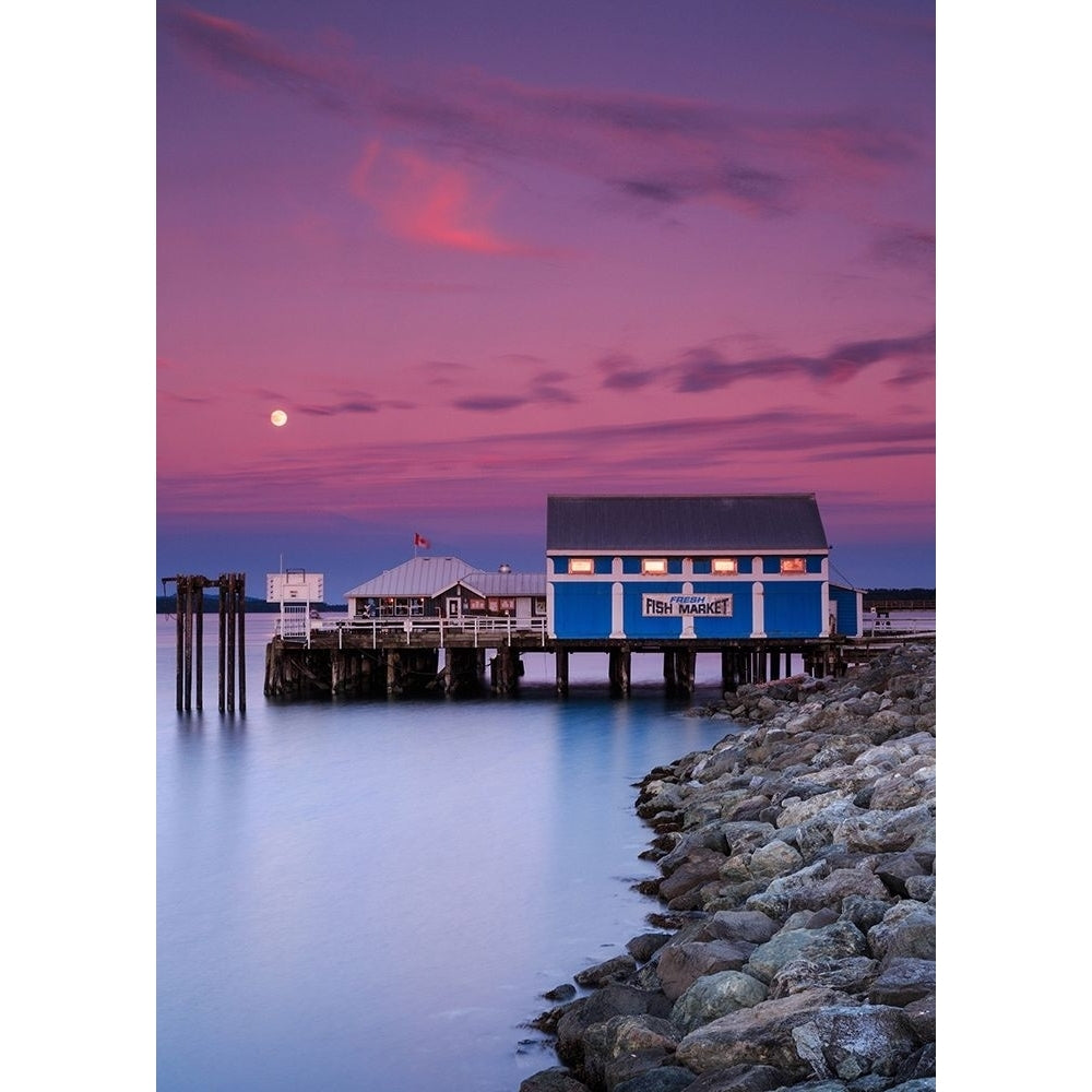 Moon Over Sidney Fish Market Poster Print by Shawn/Corinne Severn-VARPDXS1593D Image 2