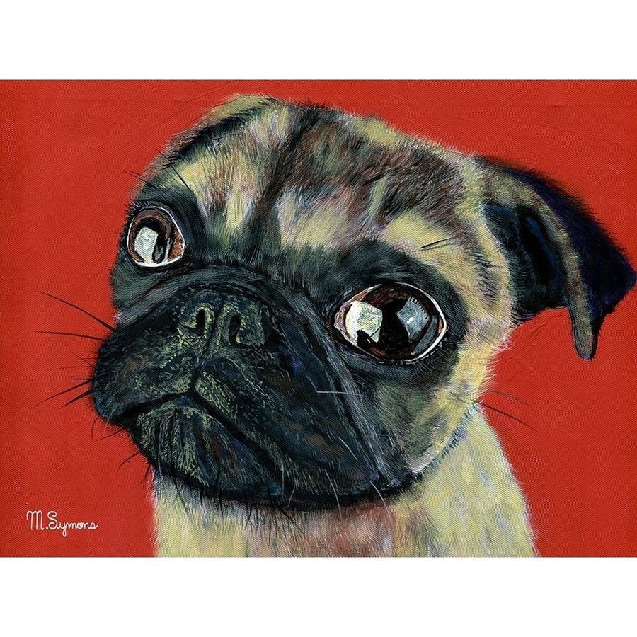 Pugly Poster Print by Melissa Symons-VARPDXS1663D Image 1