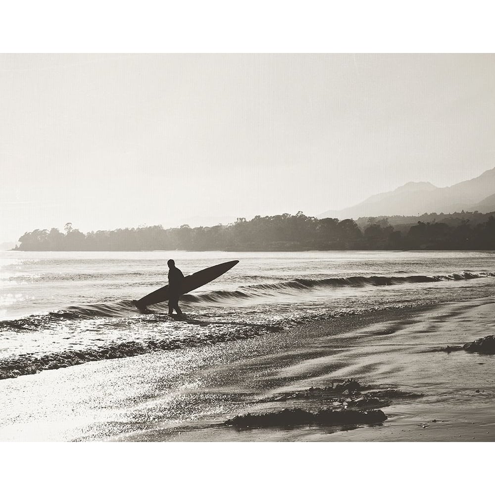 BW Surfer No 3 Poster Print by Myan Soffia-VARPDXS1859D Image 1