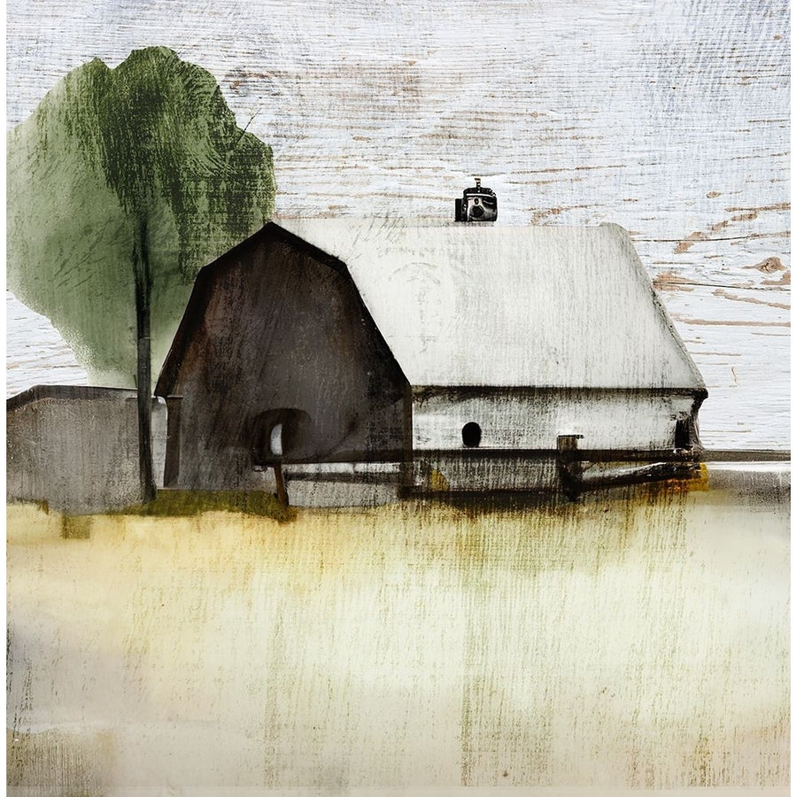 The White Barn I Poster Print - Sasha-VARPDXSASHA278802 Image 1