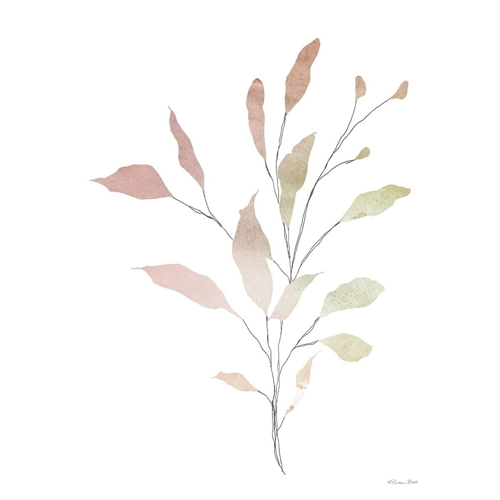 Watercolor Branch 1 Poster Print - Susan Ball-VARPDXSB1120 Image 1