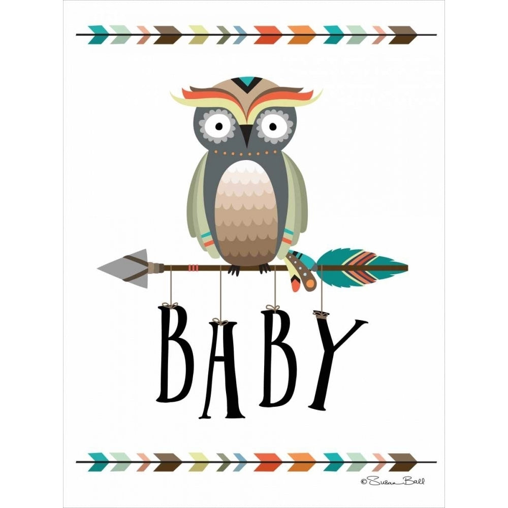 Owl Baby Poster Print by Susan Ball-VARPDXSB420 Image 1