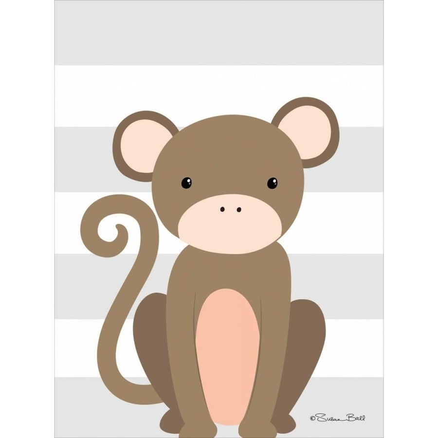 Monkey Stripe Poster Print by Susan Ball-VARPDXSB441A Image 1