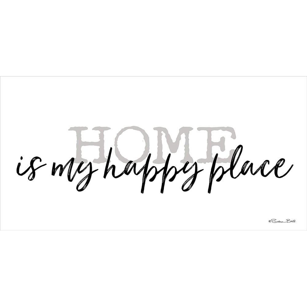 Home is My Happy Place Poster Print by Susan Ball-VARPDXSB532 Image 1