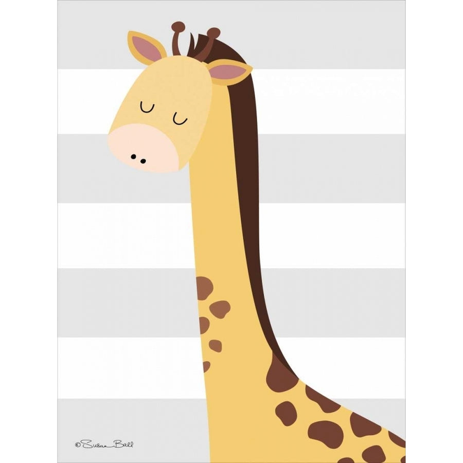 Giraffe Stripe Poster Print by Susan Ball-VARPDXSB444A Image 1