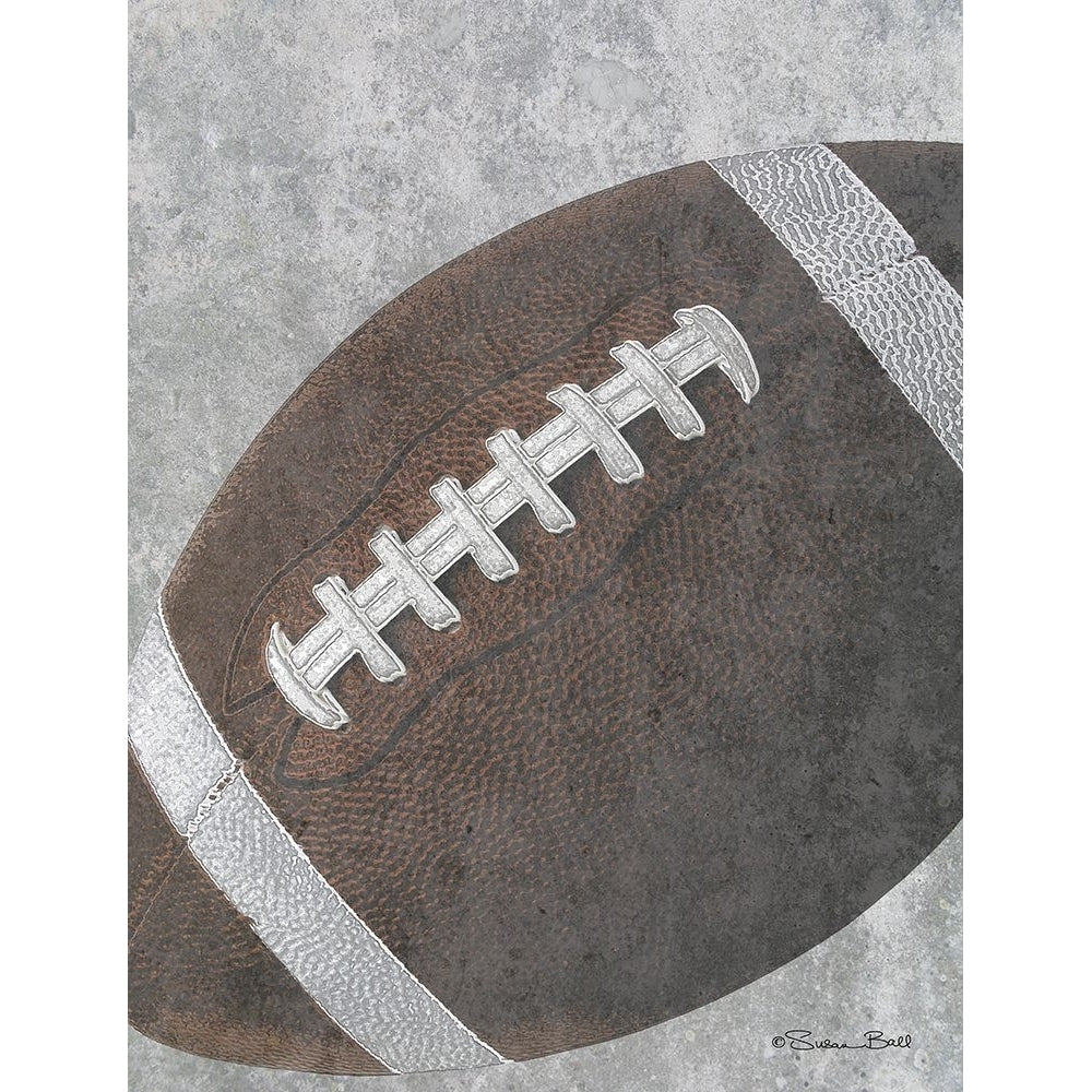 Sports Ball - Football Poster Print by Susan Ball-VARPDXSB676 Image 1