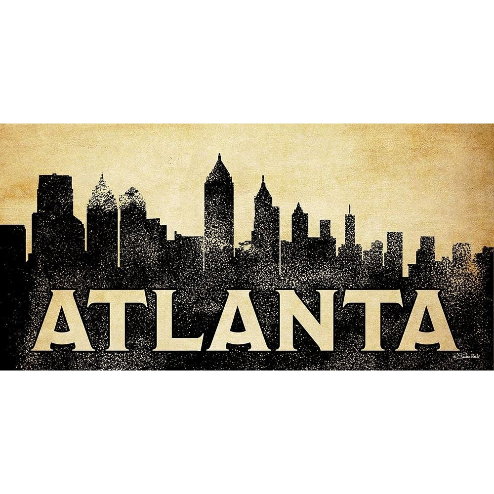 Atlanta Skyline Poster Print by Susan Ball-VARPDXSB693 Image 1