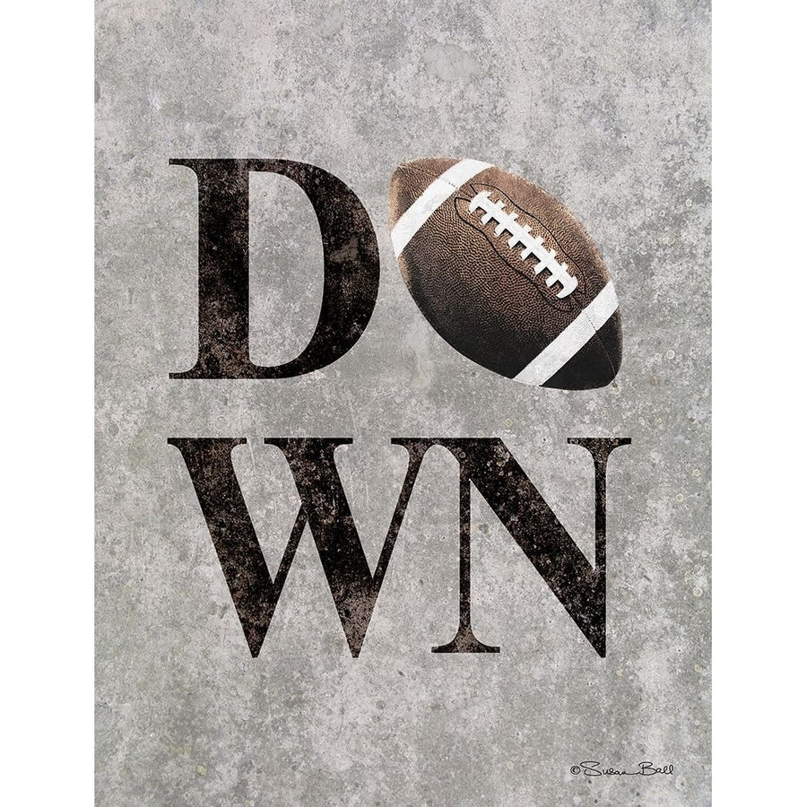 Football DOWN Poster Print by Susan Ball-VARPDXSB766 Image 1