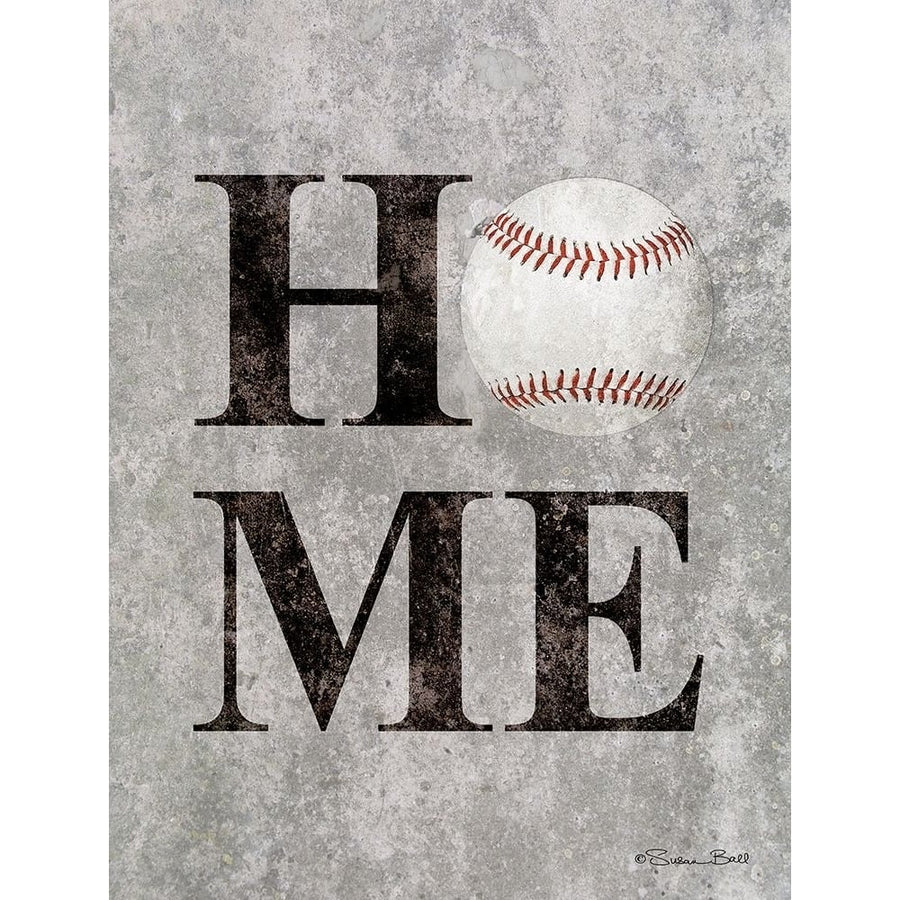 Baseball HOME Poster Print by Susan Ball-VARPDXSB767 Image 1