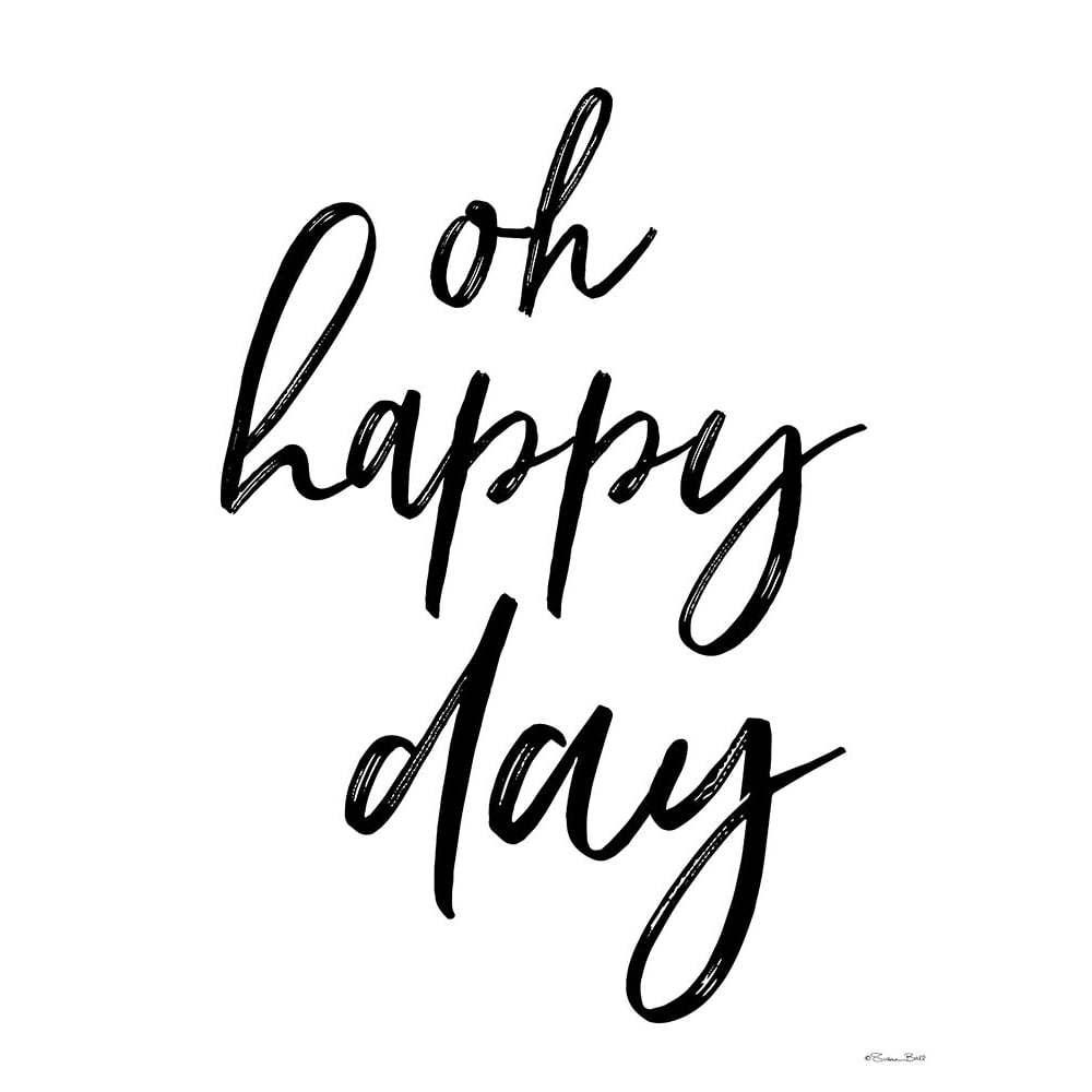 Oh Happy Day Poster Print - Susan Ball-VARPDXSB918 Image 1