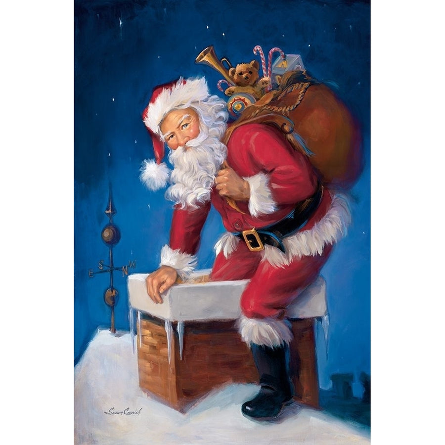 Here Comes Santa Poster Print by Susan Comish-VARPDXSCM1020 Image 1