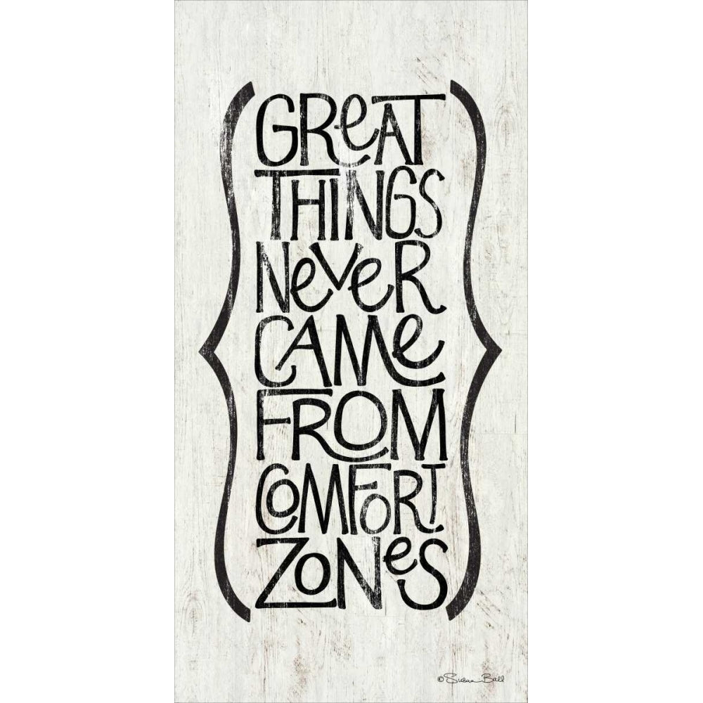 Comfort Zone Poster Print by Susan Ball-VARPDXSB383 Image 1