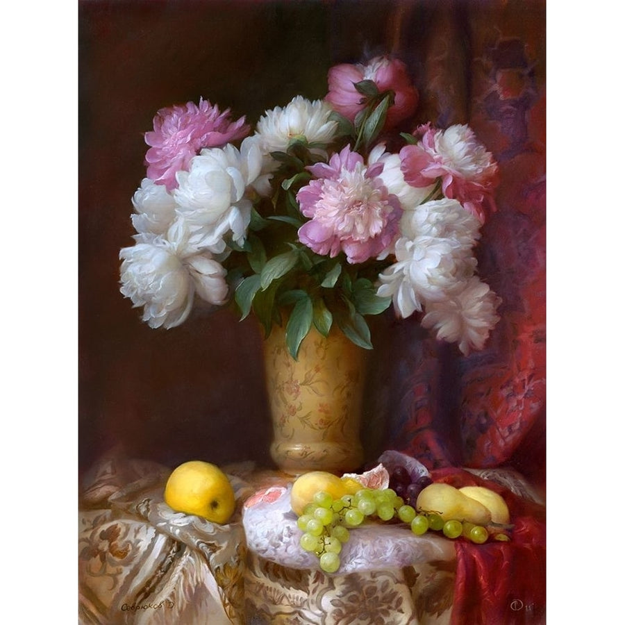 Peonies Poster Print by Dmitry Sevryukov-VARPDXSD3 Image 1