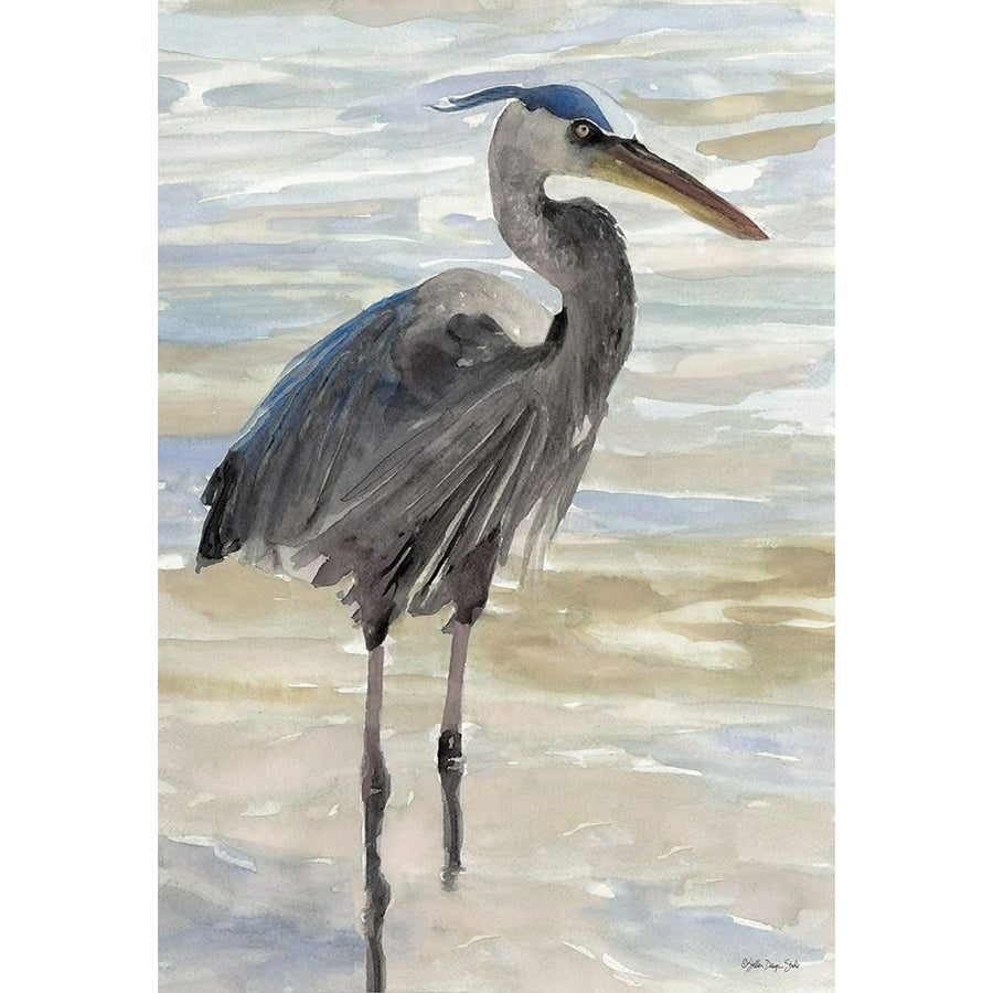 Heron in Water Poster Print by Stellar Design Studio Stellar Design Studio-VARPDXSDS347 Image 1