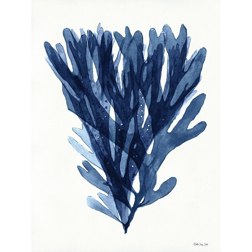 Transparent Indigo Sea Grass I Poster Print by Stellar Design Studio Stellar Design Studio-VARPDXSDS476 Image 1