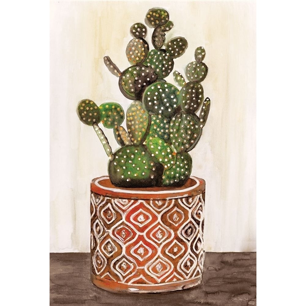 Potted Cactus I Poster Print by Stellar Designs Studio Stellar Designs Studio-VARPDXSDS572 Image 1