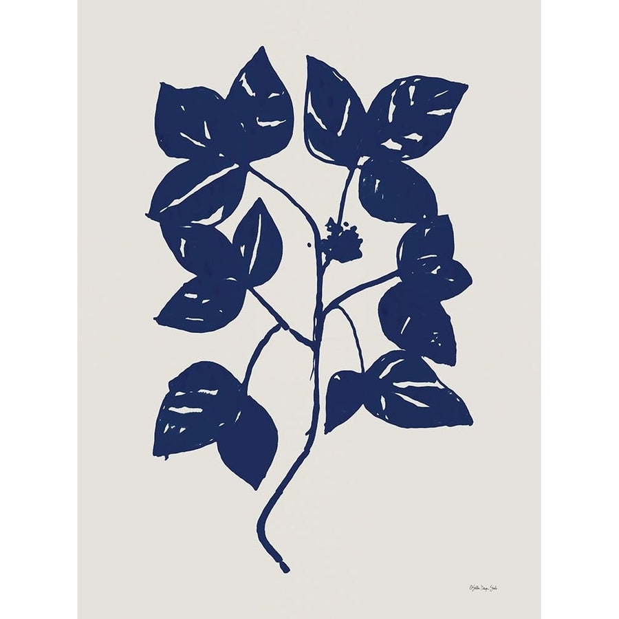 Indigo Botanical I Poster Print - Stellar Design Studio-VARPDXSDS969 Image 1