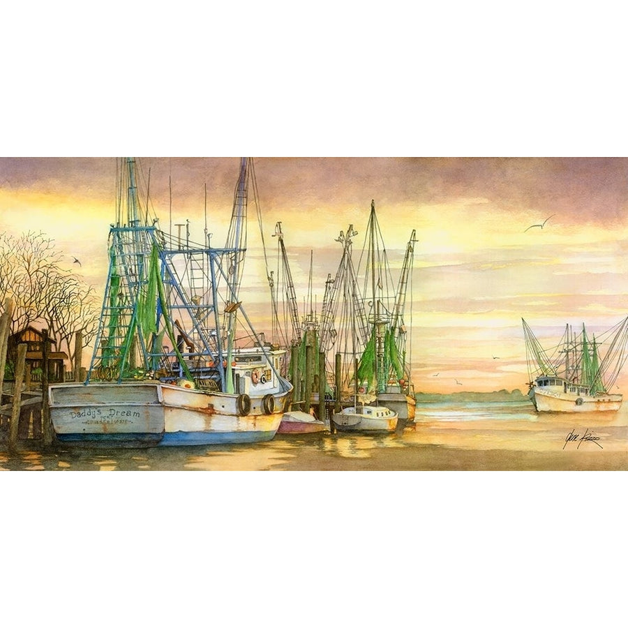 Shrimpers Delight Poster Print - Gene Rizzo-VARPDXSEBSD Image 1