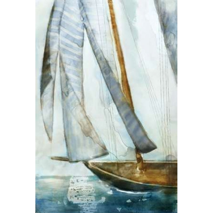 Sail Boat Blues I Poster Print by Edward Selkirk-VARPDXSEL63 Image 1