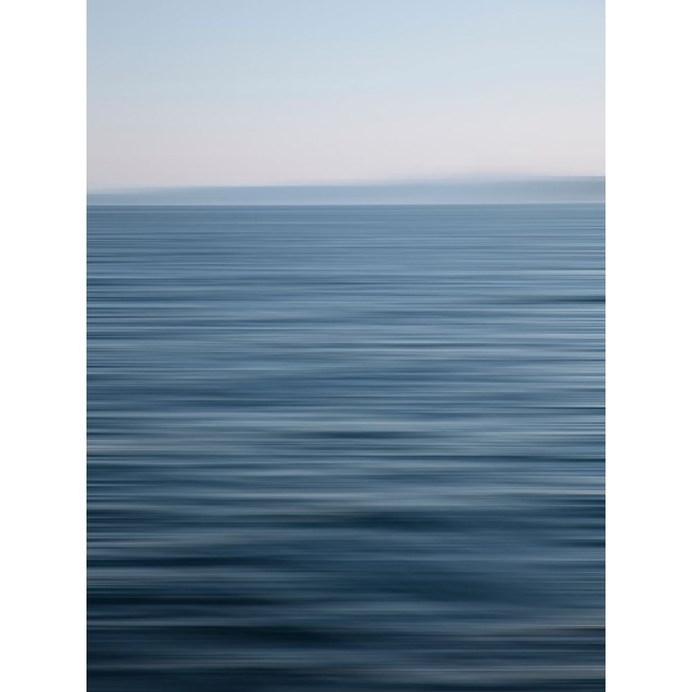 Abstract blue horizon Poster Print by Savanah Plank-VARPDXSK113990 Image 1