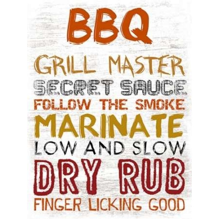 BBQ Board Poster Print by Sheldon Lewis-VARPDXSLBRC251A Image 2