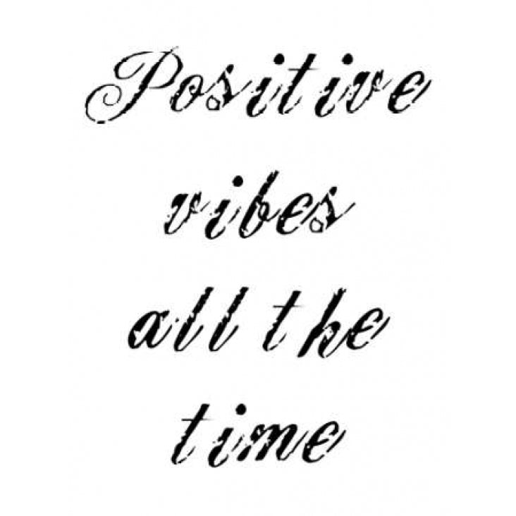 Positive Vibes Poster Print by Sheldon Lewis-VARPDXSLBRC293A Image 1