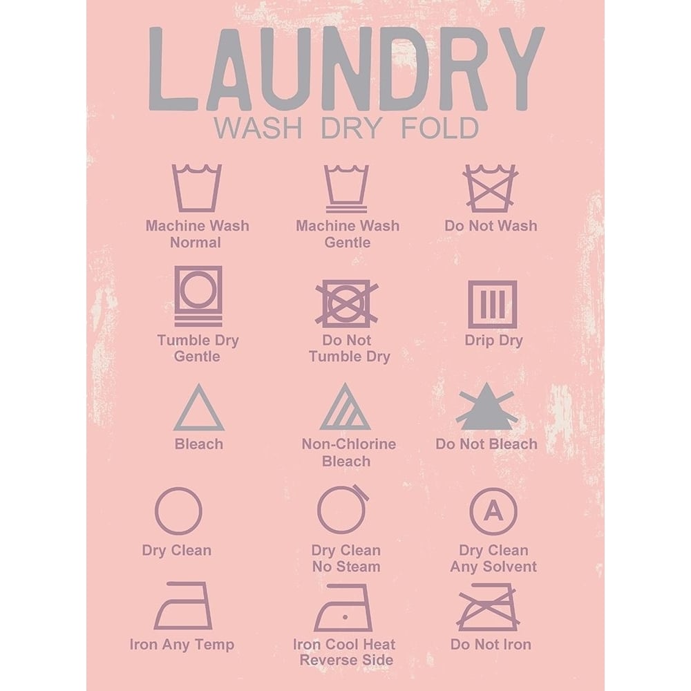 Laundry Language Poster Print by Sheldon Lewis-VARPDXSLBRC500A Image 1